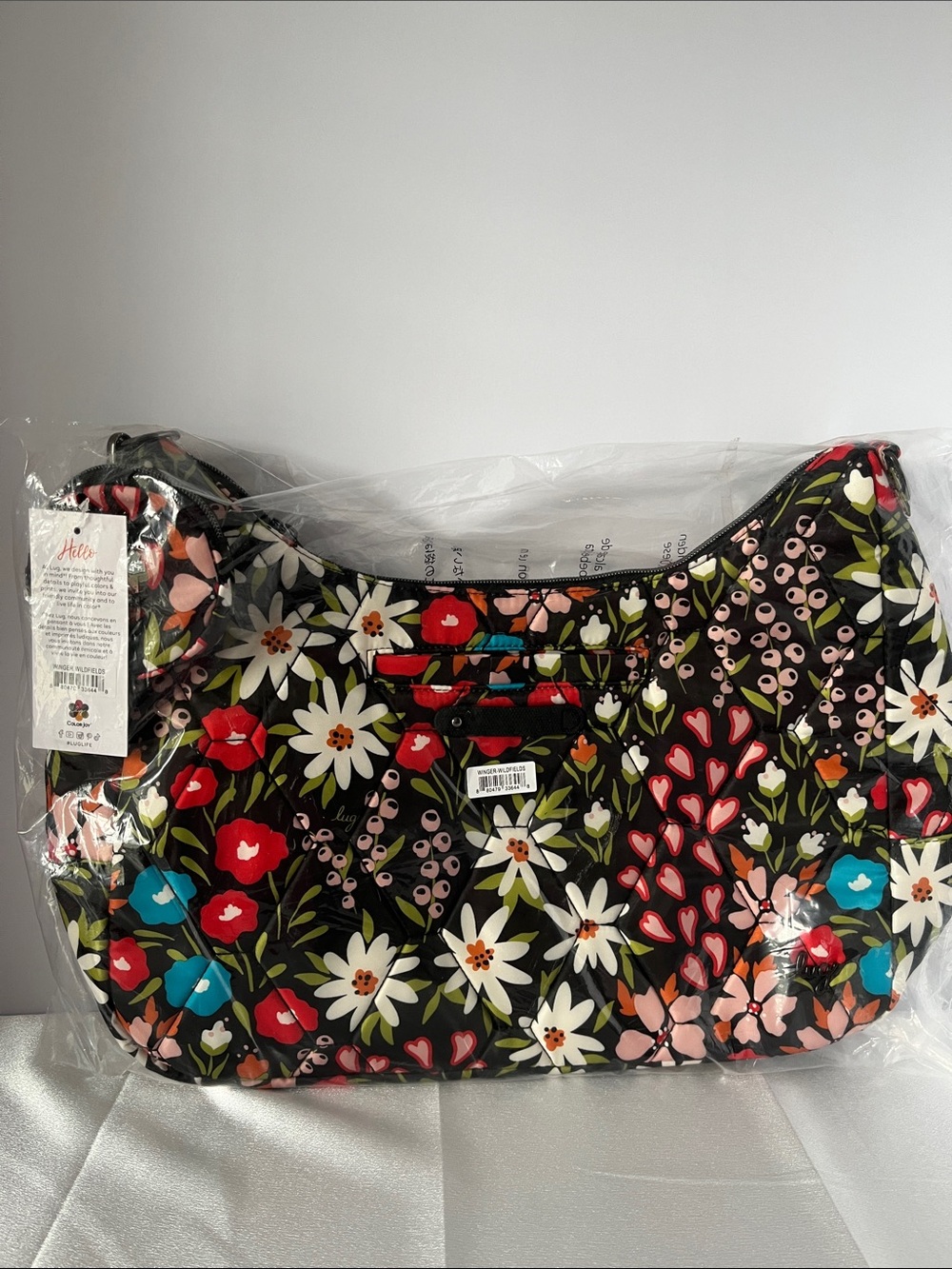 LUG - Winger 2 pc Hobo Bag in Wild Fields